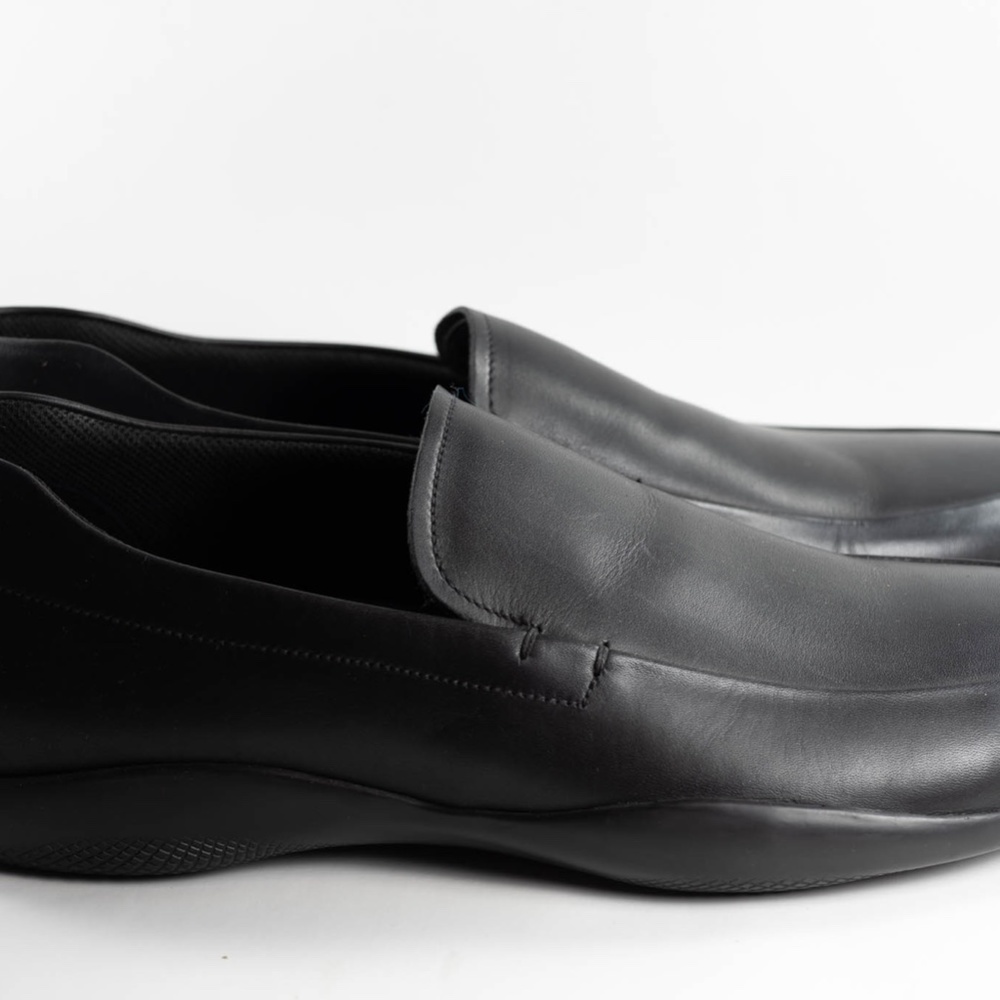 PRADA Sport Leather Italian Loafer Size 10 PS 0950